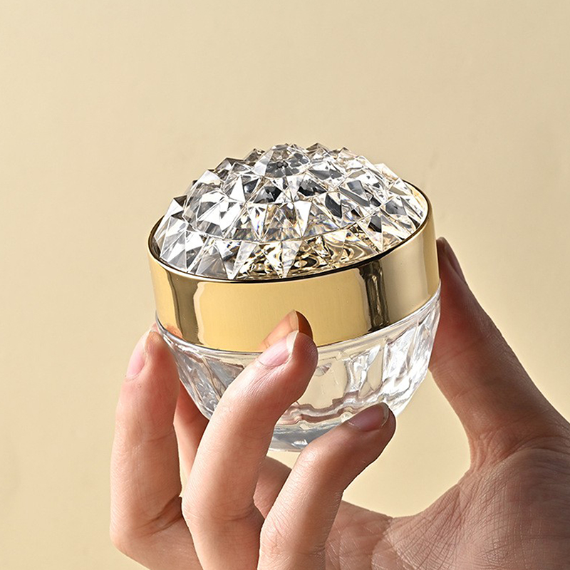 Luxury Skincare Containers - 1 pçs luxo diamante 50g frasco