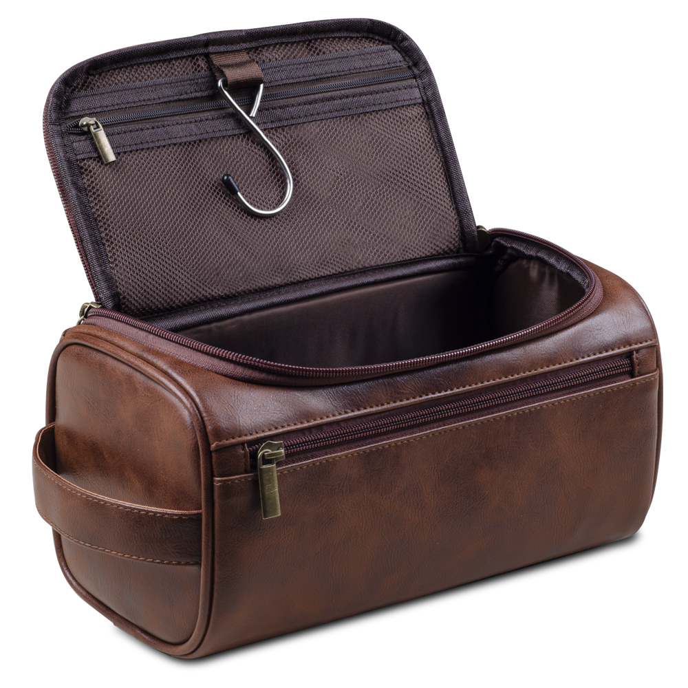 Luxury Skincare Containers - Homens pu vintage luxo saco de
