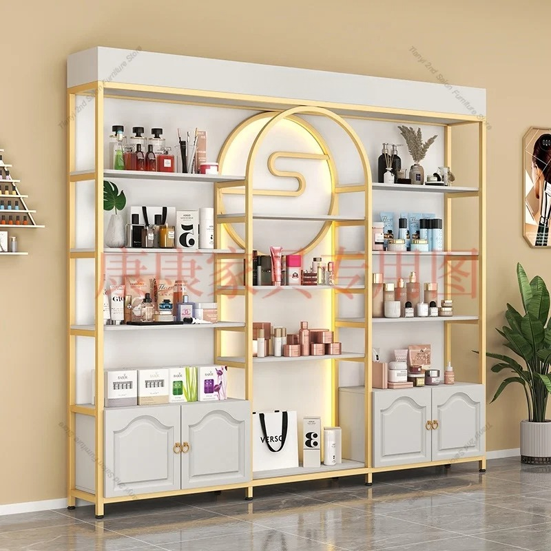 Luxury Skincare Display - Armário de exibição de cosméticos de