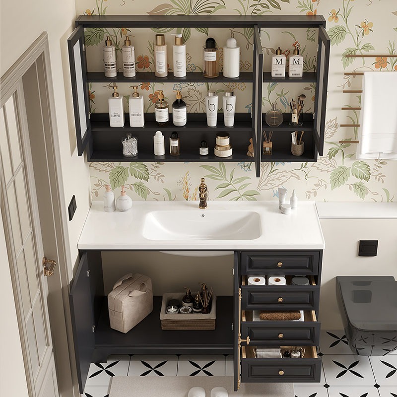 Luxury Skincare Display - Armário de Banheiro Moderno de Luxo,