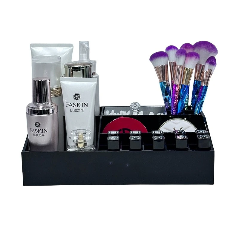 Luxury Skincare Tools - Caixa Organizadora Multifuncional de Cosméticos para