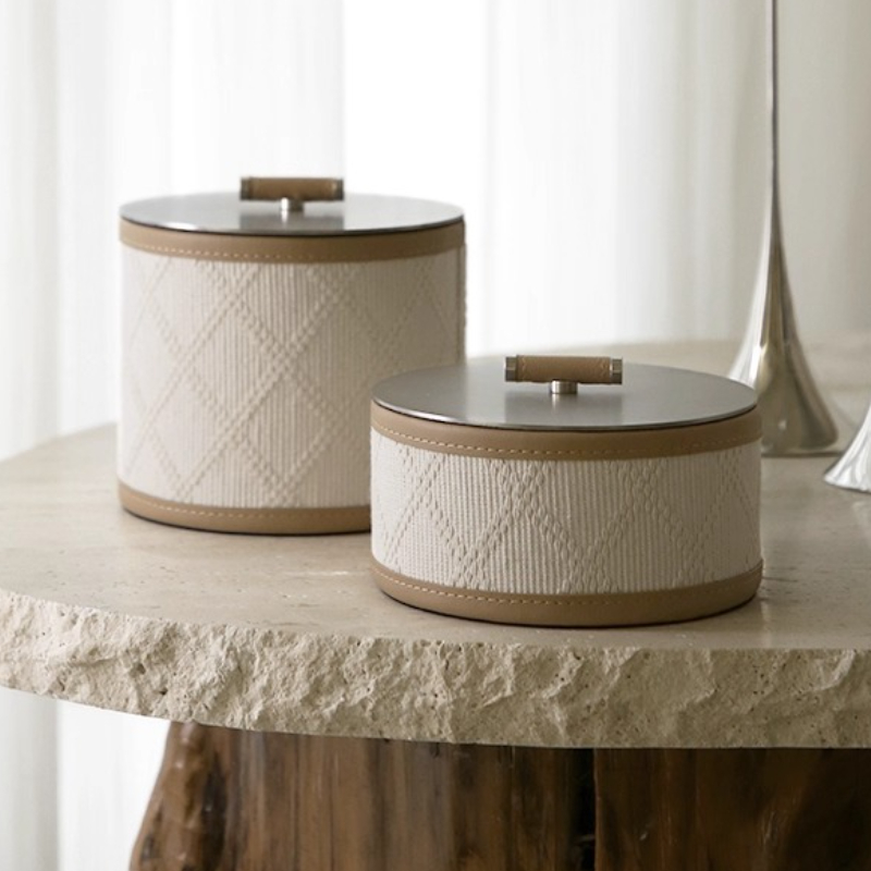 Luxury Skincare Containers - Caixa de armazenamento de jóias retro