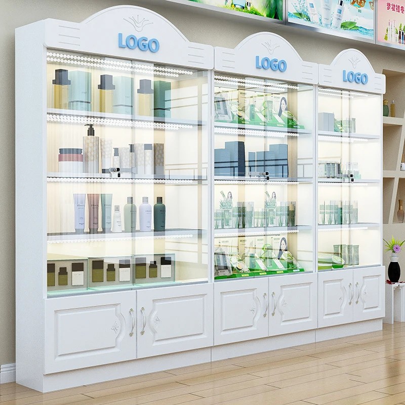 Luxury Skincare Shop - Expositores personalizados de luxo para cuidados