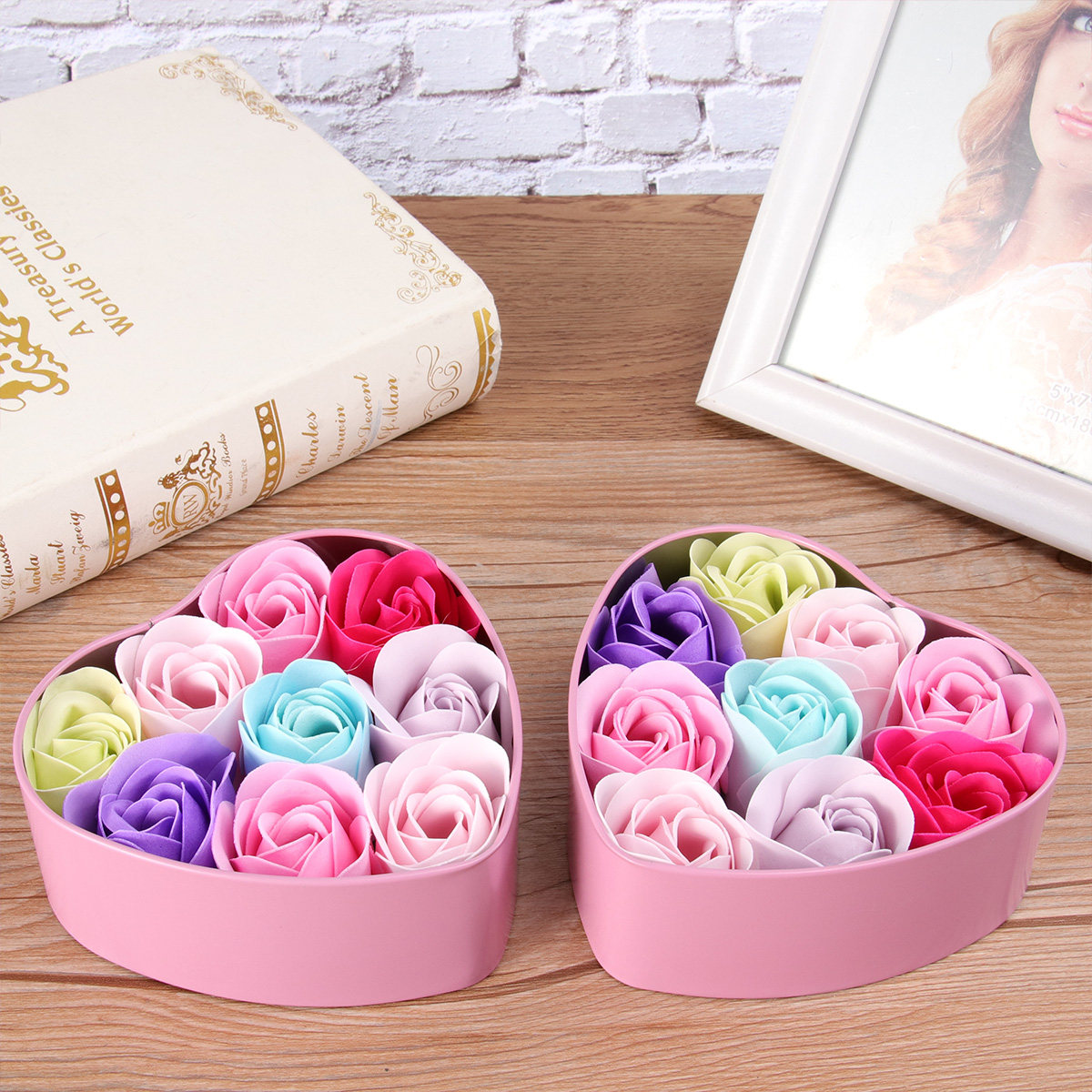 Conjunto de Sabonetes em Forma - Luxury Skincare Gift Set For Her avaliação e preço