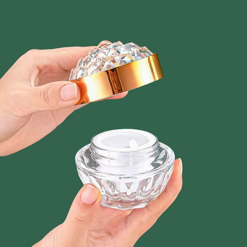 Frasco de creme facial de vidr - Luxury Skincare Containers avaliação e preço
