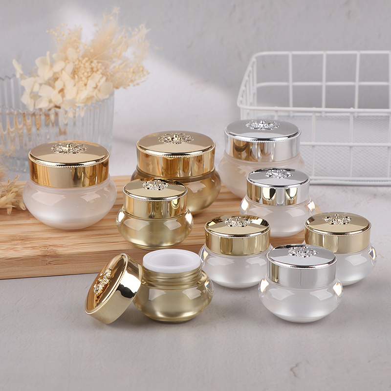 Frascos de Creme Acrílicos Vaz - Luxury Skincare Containers avaliação e preço