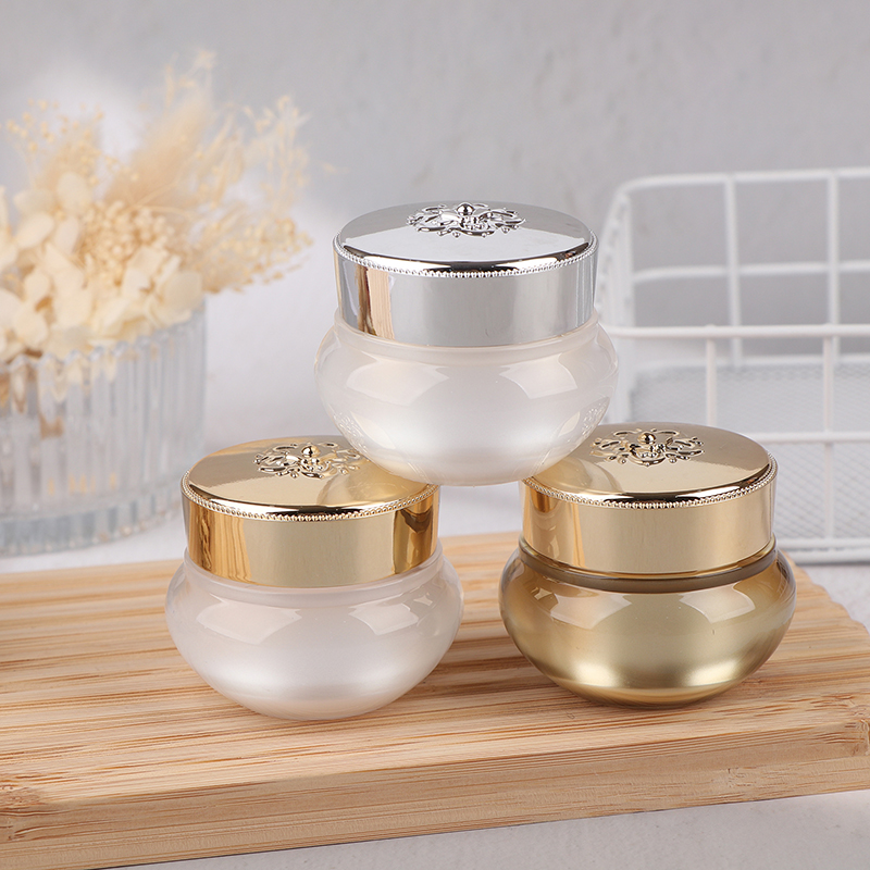 Frascos de Creme Acrílicos Vaz - Luxury Skincare Containers avaliação e preço