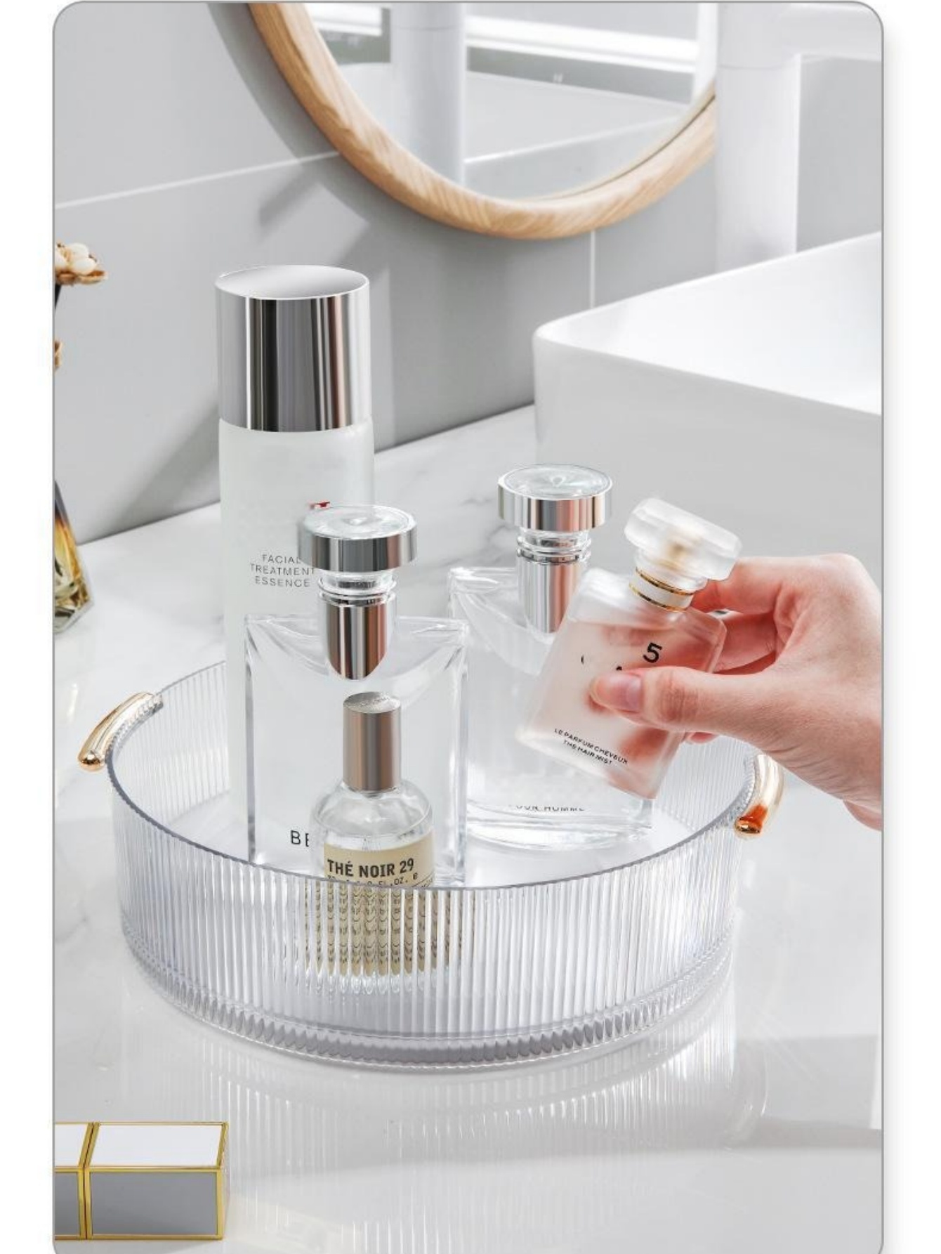 Bandeja Organizadora de Maquia - Luxury Skincare Tray avaliação e preço