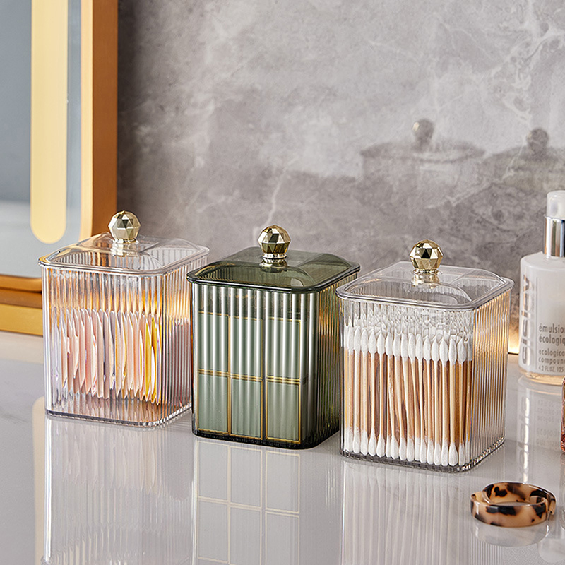 Luz de luxo claro cotonetes ca - Luxury Skincare Containers avaliação e preço
