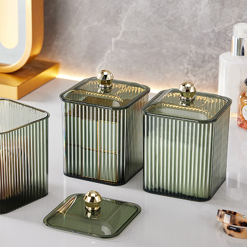 Luz de luxo claro cotonetes ca - Luxury Skincare Containers avaliação e preço