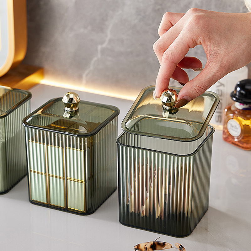 Luz de luxo claro cotonetes ca - Luxury Skincare Containers avaliação e preço