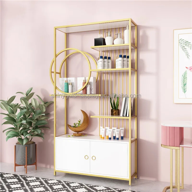 Expositor de luxo com LED para - Luxury Skincare Display avaliação e preço
