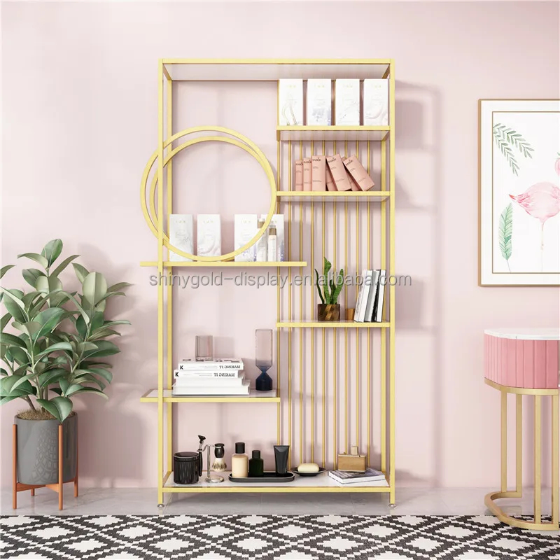 Expositor de luxo com LED para - Luxury Skincare Display avaliação e preço