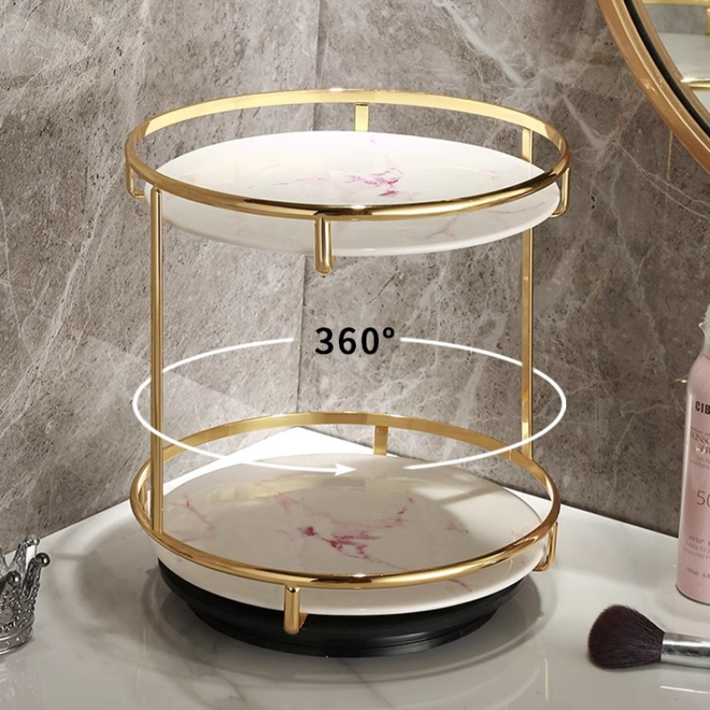 Bandeja de armazenamento de pe - Luxury Skincare Tray avaliação e preço