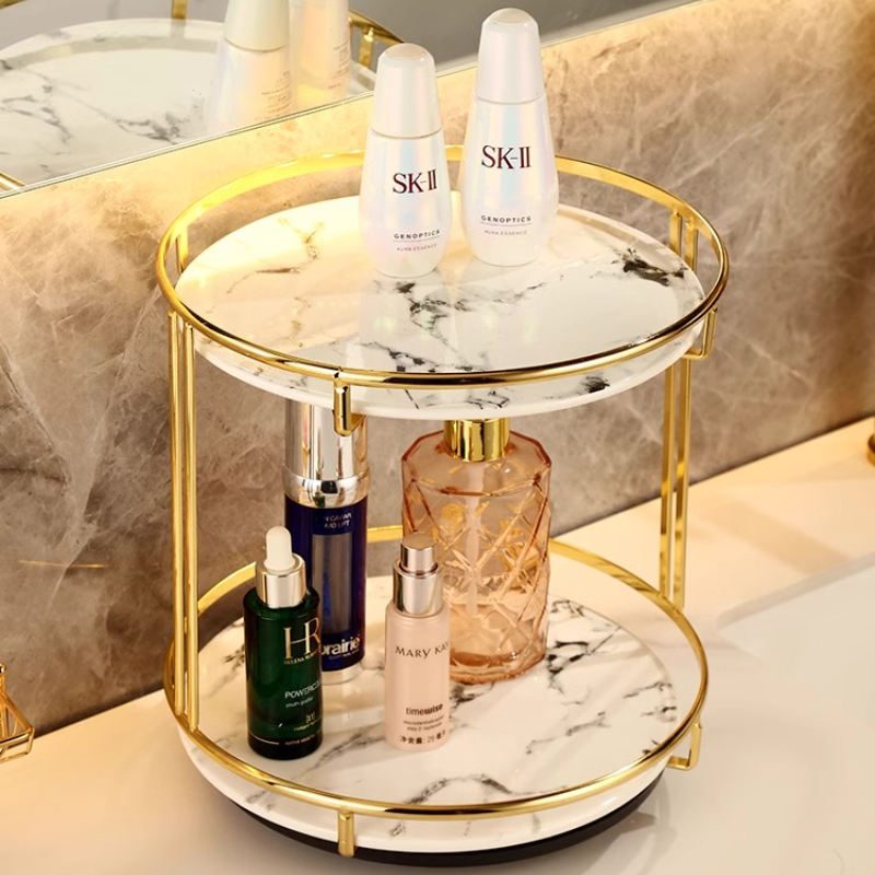 Bandeja de armazenamento de pe - Luxury Skincare Tray avaliação e preço
