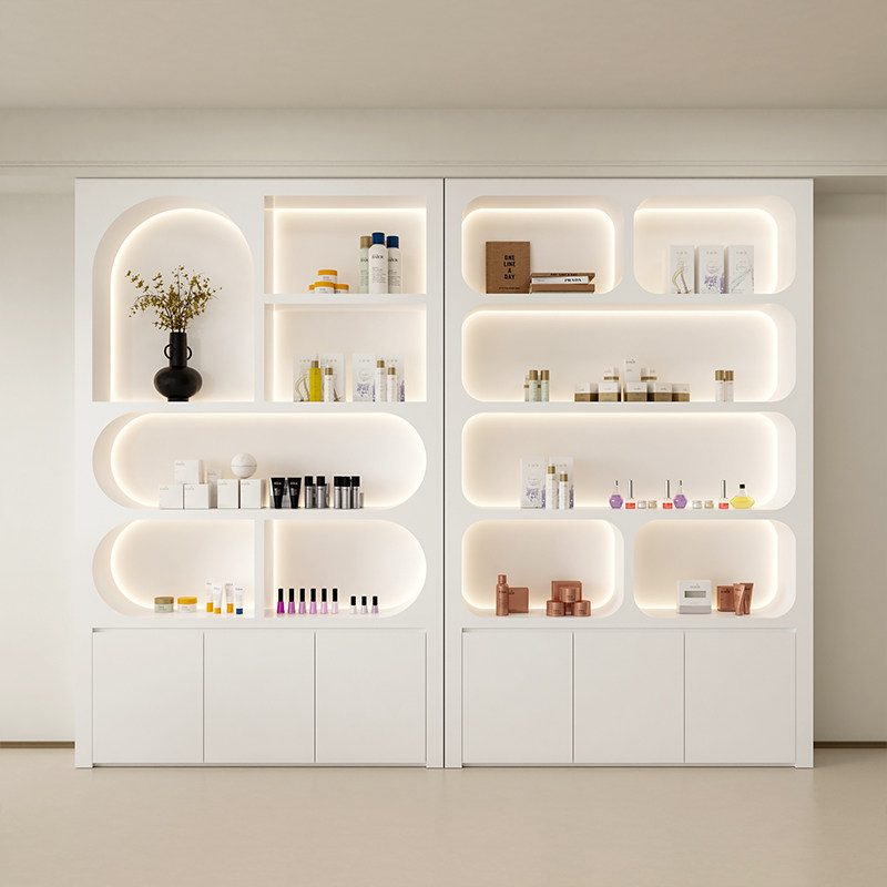 Armário Expositor de Luxo para - Luxury Skincare Shop avaliação e preço