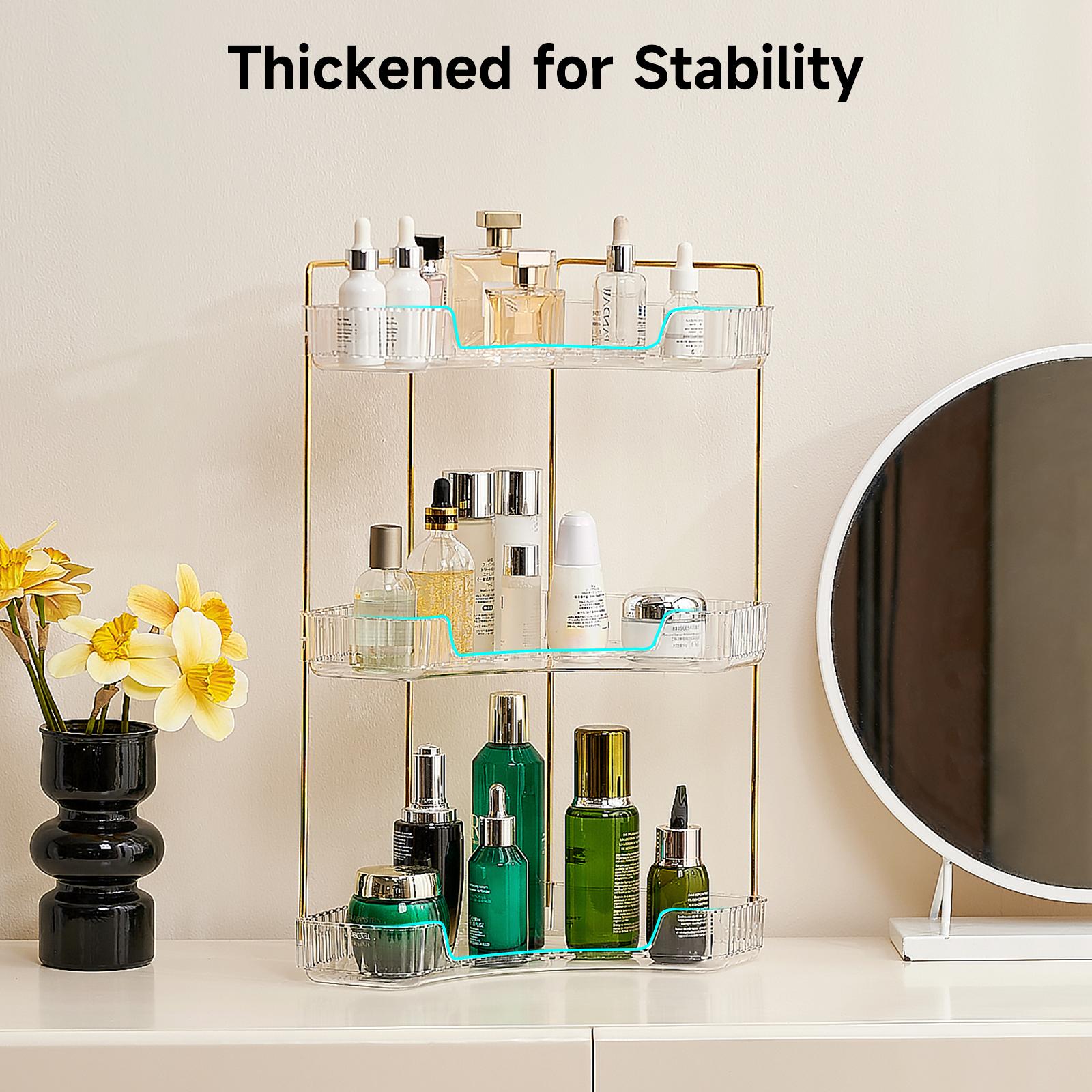 Organizador de Banheiro Transp - Luxury Skincare Tray avaliação e preço