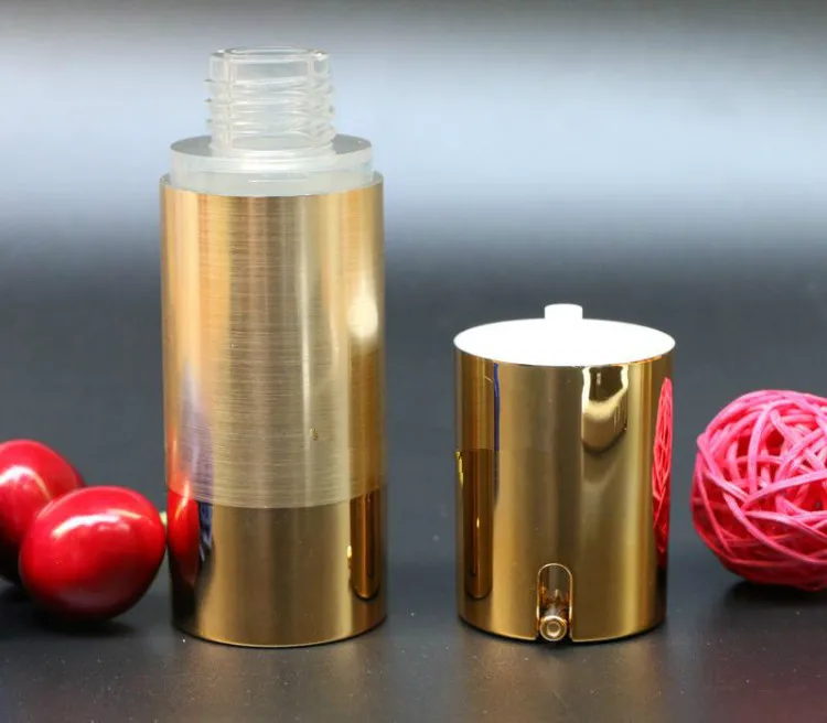 10 pçs luxo ouro prata vazio b - Luxury Skincare Bottles avaliação e preço