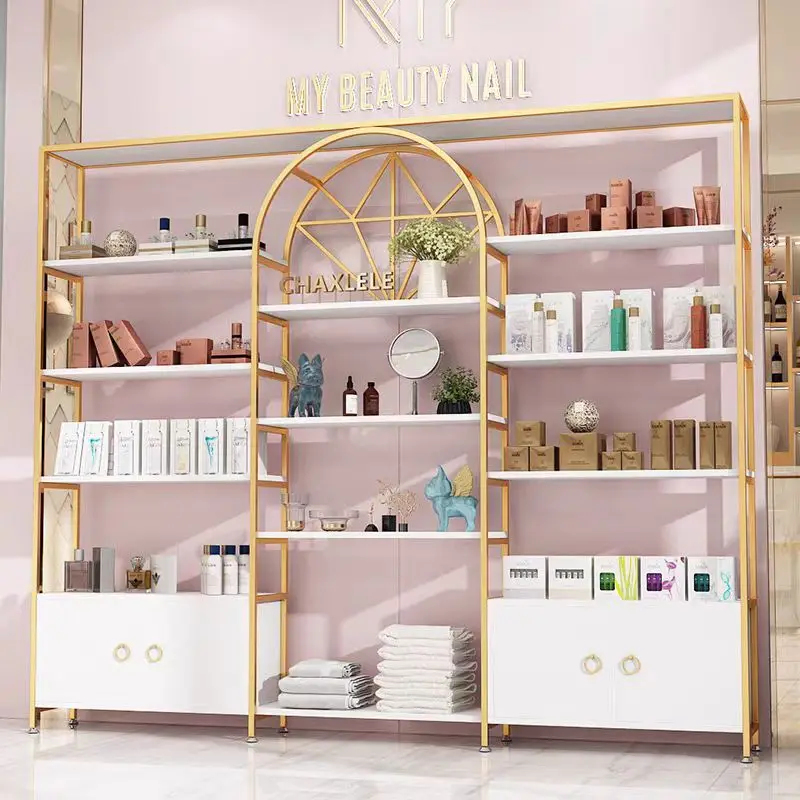 Expositor de chão personalizad - Luxury Skincare Display avaliação e preço