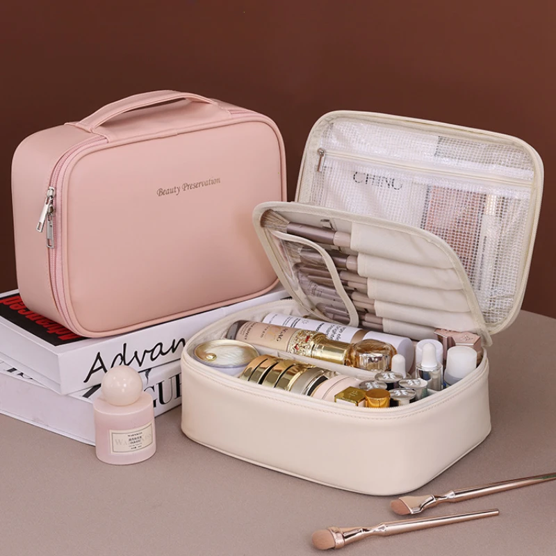 Nova Necessaire Feminina de Gr - Luxury Skincare Containers avaliação e preço